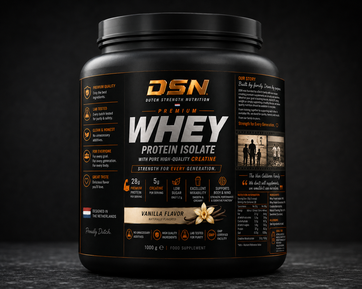 DSN Whey Protein + Creatine  | WPI90 – 1000g